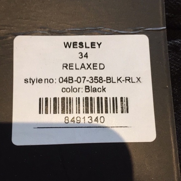 Brand new men’s black jeans - Picture 5 of 6